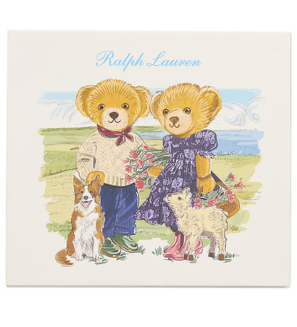 Polo Ralph Lauren Gaveæske - 5 Dele - Cream m. Bamser
