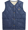 Polo Ralph Lauren Dunvest m. Fleece - Vendbar - Navy/Beige
