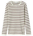 Name It Bluse - Uld - NkfWang - Snow White/Sparrow