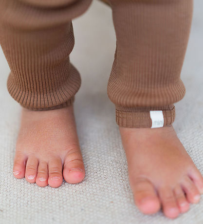 Minimalisma Leggings - Rib - Uld - Arona - Toffee