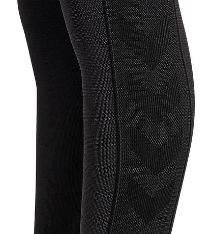 Hummel Leggings - hmlLilli Seamless - Sort