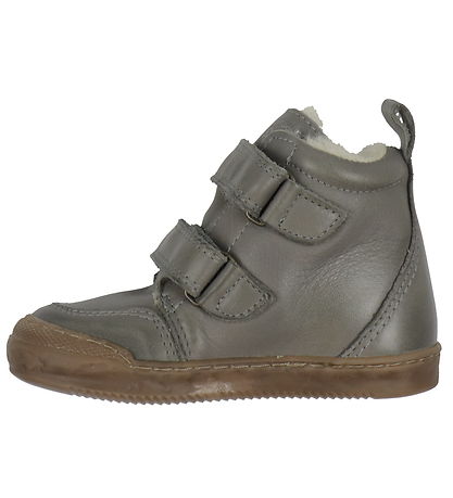 Pom Pom Vinterstøvler - Sneaker Wool Booty - Dark Forest m. For