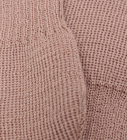 Huttelihut Luffer - Uld - Strik - Mahogany Rose