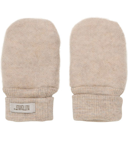Huttelihut Luffer - Uldfleece - 2-lags - Camel Melange