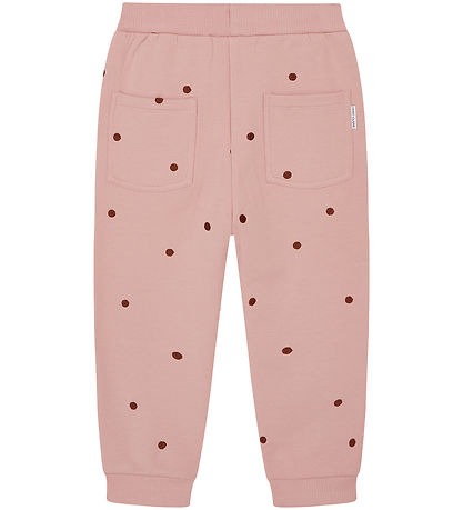 Hust and Claire Sweatpants - Thilde - Dusty Rose m. Prikker