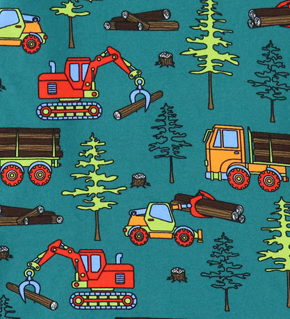 Småfolk Bluse - Petroleum Green