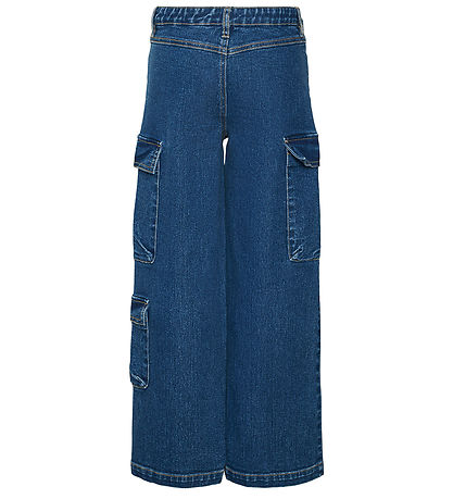 Vero Moda Girl Jeans - Cargo - VmDaisy - Medium Blue Denim