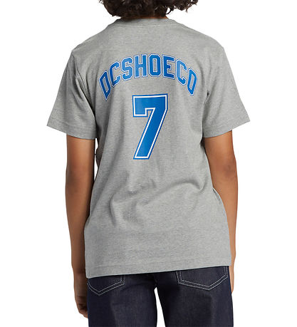 DC T-shirt - Varsity - Grå