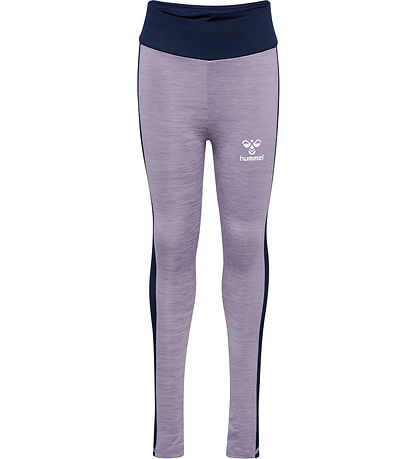 Hummel Leggings - HmlJane - Lavender Gray