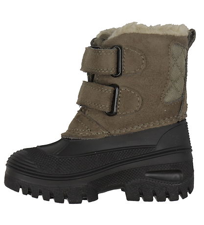 En Fant Vinterstøvler - Lightweight Velcro - Pine Bark