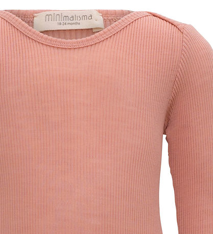 Minimalisma Body l/æ - Rib - Uld - Alaska - Cloudberry