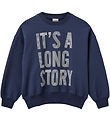 Sofie Schnoor Sweatshirt - Dark Navy m. Print