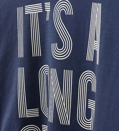 Sofie Schnoor Sweatshirt - Dark Navy m. Print