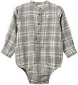 Sofie Schnoor Skjortebody - Khaki m. Tern