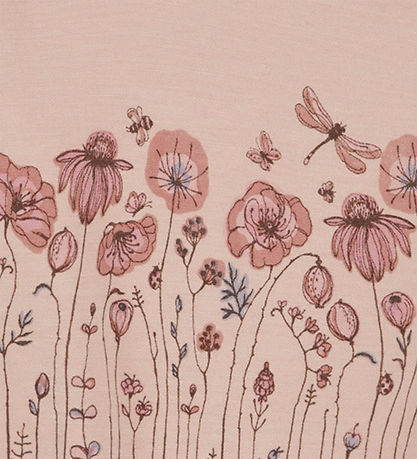 Hust and Claire Body l/æ - Uld/Bambus - Baloo - Rose Cloud m. Bl