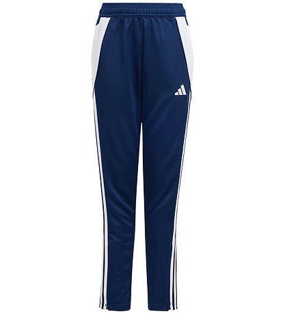 adidas Performance Træningsbukser - Tiro24 - Blå/Hvid