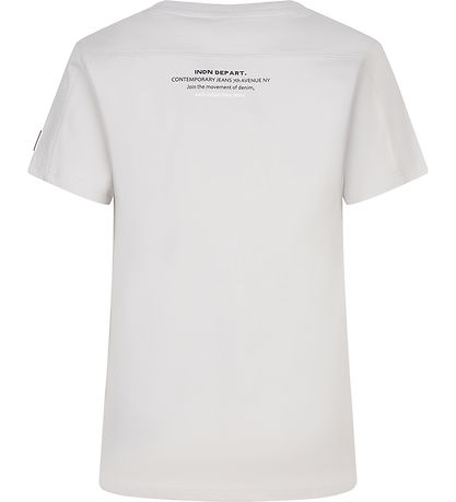 Indian Blue Jeans T-shirt - Pocket Zip - Grå