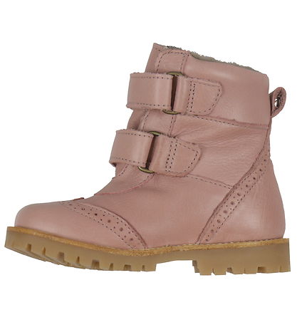 Pom Pom Vinterstøvler - Broque Velcro Boot Tex - Old Rose