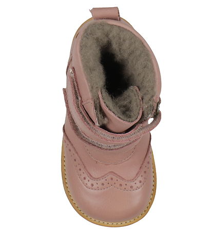 Pom Pom Vinterstøvler - Broque Velcro Boot Tex - Old Rose