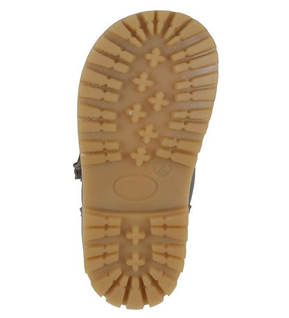 Pom Pom Vinterstøvler - Rub Sole Velcro Tex - Asphalt