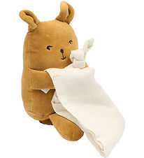 Fabelab Musikbamse - Bjørn - 18 cm - Ochre