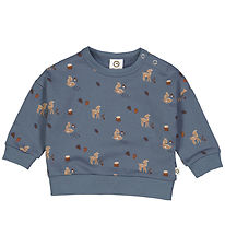 Müsli Peysa - Deer - Stormur Blue/Skuggi/Bark