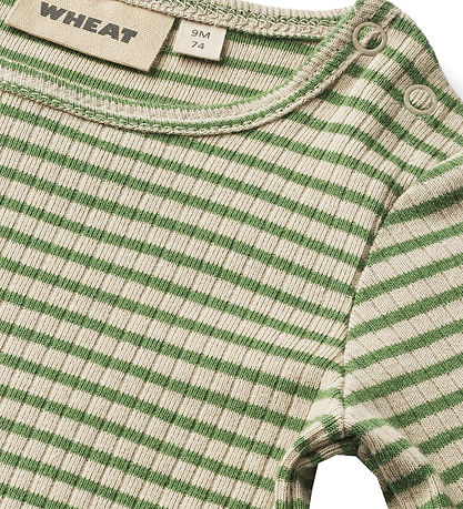 Wheat Body l/æ - Rib - Berti - Elm Green Stripe
