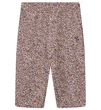 Wheat Sweatpants - Eline - Lilac Flowers