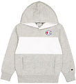 Champion Hættetrøje - New Oxford Grey Melange