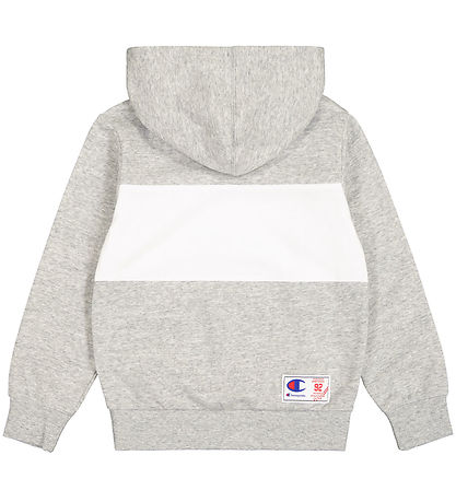 Champion Hættetrøje - New Oxford Grey Melange
