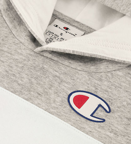 Champion Hættetrøje - New Oxford Grey Melange
