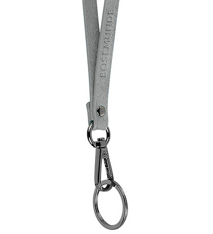 Rosemunde Nøglering - Grey Black/Oxid