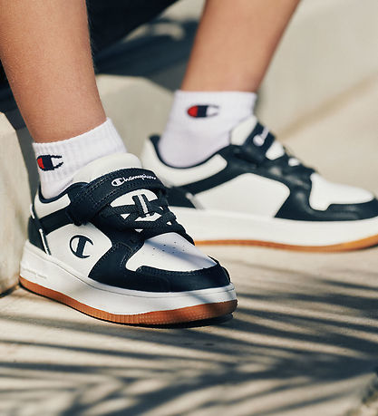 Champion Sko - RD 18 2.0 Low B PS Low Cut - Hvid/Navy