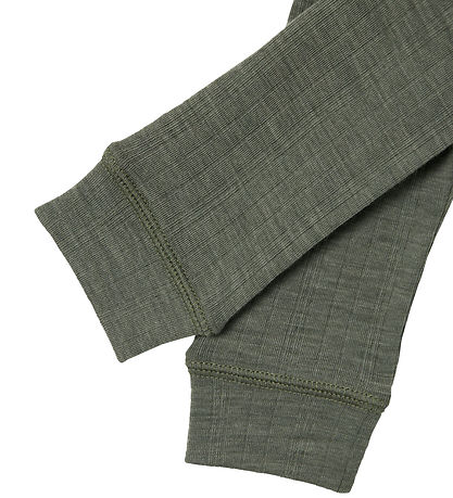 Name It Leggings - Uld - Noos - NbmWang - Mulled Basil
