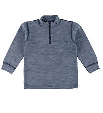 Joha Bluse - Uld - Blå