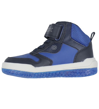 Geox Støvler m. Lys - J Buzzerlight - Navy/Royal