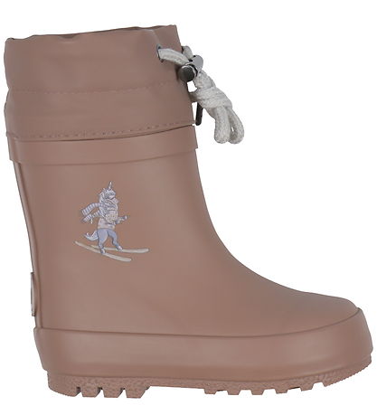 Wheat Termostøvler - Solid - Old Rose Unicorn