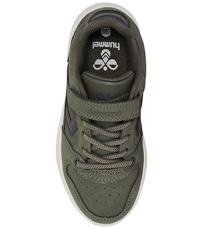 Hummel Sko - ST. Power Play Suede JR - Dusty Olive