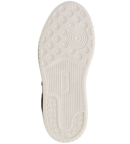 Hummel Sko - ST. Power Play Suede JR - Hvid/Sort/Obsidian