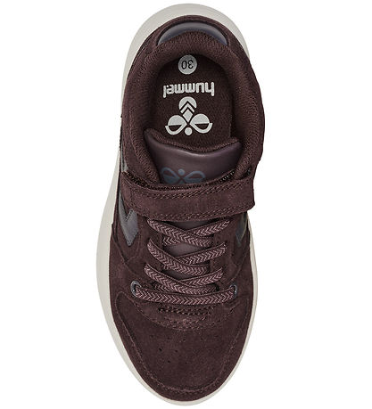 Hummel Sko - ST. Power Play Suede JR - Fudge