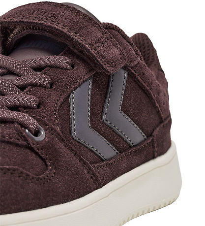 Hummel Sko - ST. Power Play Suede JR - Fudge