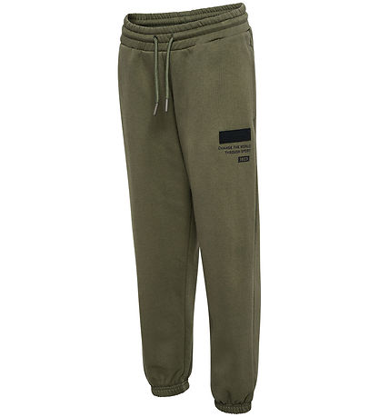 Hummel Sweatpants - hmlArchie - Dusty Olive