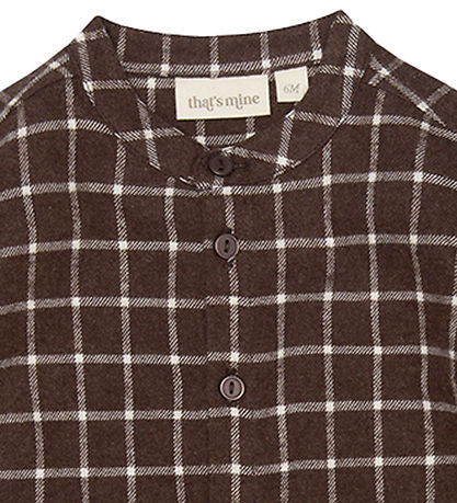 That's Mine Skjorte - Hugo - Dark Brown Melange