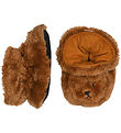 Melton Booties - Bear Fluffy - Apple Cinnamon