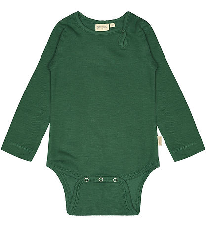 Petit Piao Body l/æ - Rib - Modal - Emerald Green