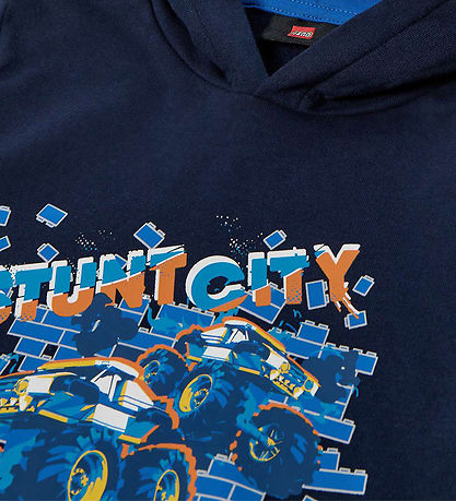 LEGO® City Hættetrøje - LWScout - Dark Navy