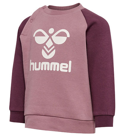 Hummel Sweatsæt - HmlHumming Crewsuit - Huckleberry