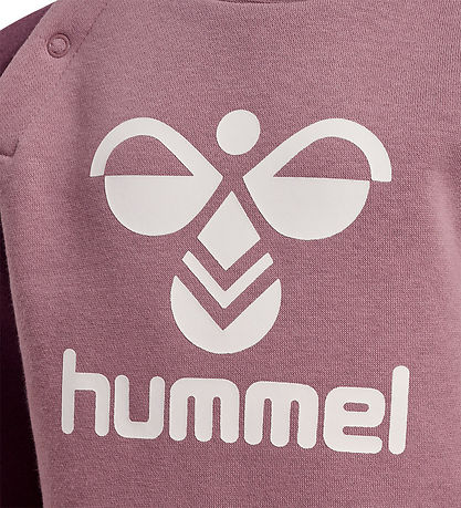Hummel Sweatsæt - HmlHumming Crewsuit - Huckleberry