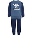 Hummel Sweatsæt - HmlHumming Crewsuit - Black Iris