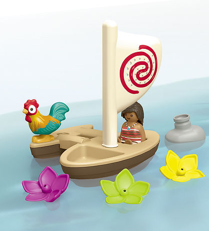Playmobil Junior Aqua - Junior & Disney Moana's Sail Boat - 7145